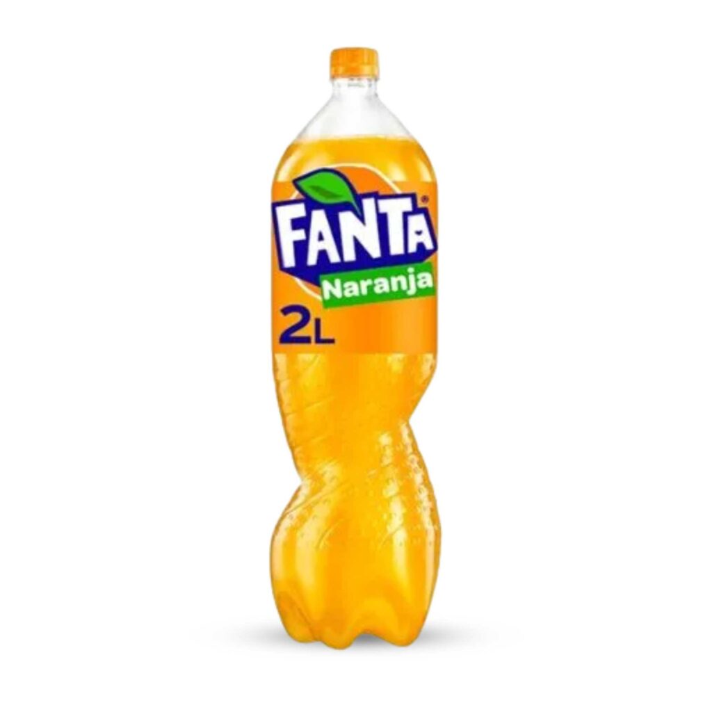 Fanta naranja 2 litros