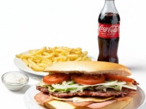 Combo hamburguesa completa