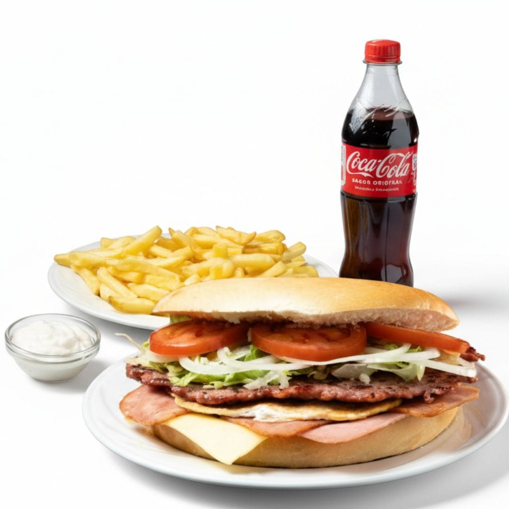 Combo hamburguesa completa